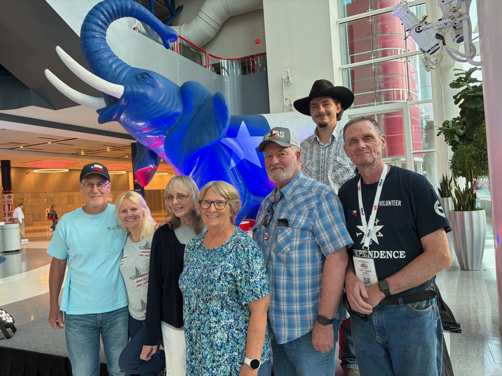 Mobile uploadsLamar County delegates at the 2026 GOP Convention in Houston (L to R, Frank